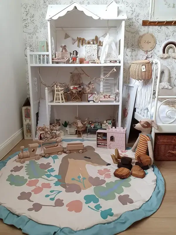 Vak na hračky/podložka na hraní Play&Go Soft - Deer