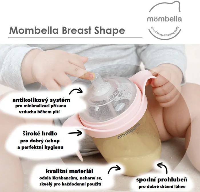 Mömbella Antikoliková láhev Ivory PPSU - 300 ml