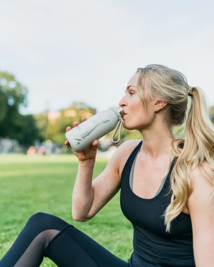 Carl Oscar Nerezová termoska Spirit TEMPflask 0,5 L - Grey/Power