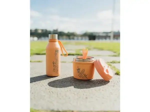 Carl Oscar Termoska na jídlo TEMP LunchJar Spirit 0,5 l - Orange/Energy