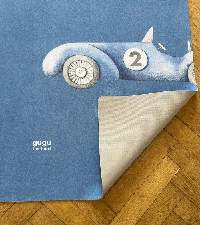 Gugu the Hero Kaučuková hrací podložka PRIME - Racing cars