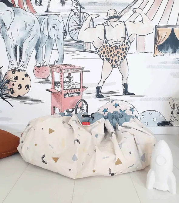 Vak na hračky/podložka na hraní Play&Go - Animal alphabet