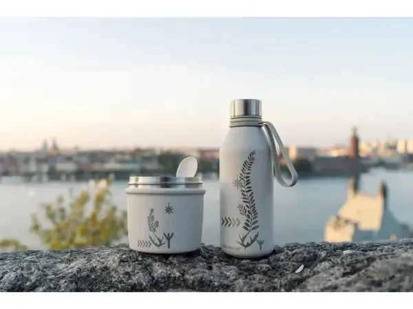 Carl Oscar Termoska na jídlo TEMP LunchJar Spirit 0,5 l - Grey/Power