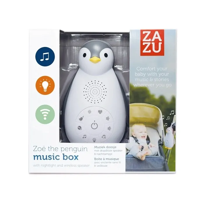 Zazu Music box 3v1 - Tučňák