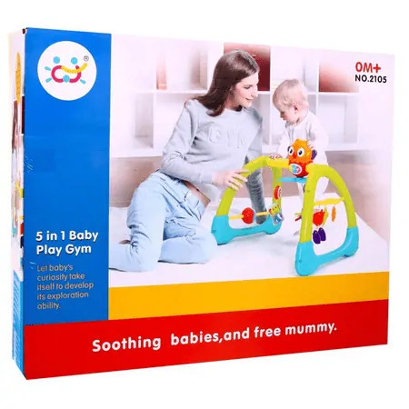 Huile Toys Hrací panel se sovičkou 5v1