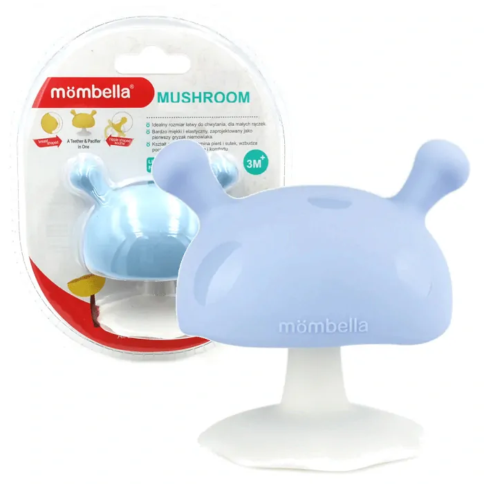 Mömbella Kousátko Mushroom - Light blue