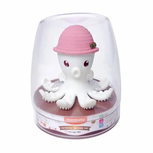 Mömbella kousátko a hračka Chobotnice - Pink