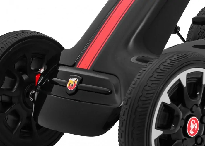 Šlapací motokára Abarth, nosnost 30 kg