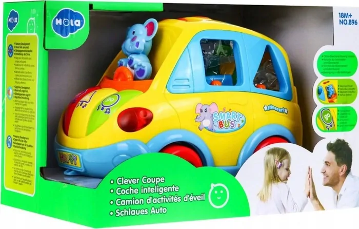 Hola - Interaktivní autobus s pohyblivými bloky